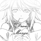 How to draw Manga icon