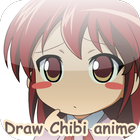 How to draw Chibi anime icône