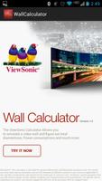 ViewSonic Wall Calculator โปสเตอร์