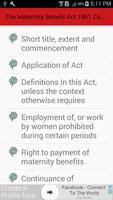 The Maternity Benefit Act 1961 Complete Guide اسکرین شاٹ 1