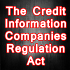 The Credit Information Companies Regulation Act Zeichen