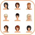 Fancy Girls Hair Style 아이콘