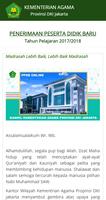 PPDB Madrasah DKI Jakarta capture d'écran 1