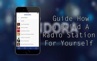 Guide of  Pandora Music Radio ảnh chụp màn hình 1