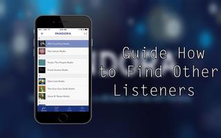 Guide of  Pandora Music Radio تصوير الشاشة 2