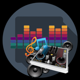 Music DJ mixer studio icône