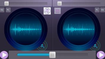 Music DJ mixer studio Affiche