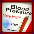 Finger blood pressure prank icon