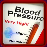 Finger blood pressure prank plakat