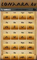 پوستر Learning Lontara Alphabet