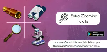 Magnifying Camera: Telescope Microscope Theme