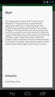 The Opportunity Journal ảnh chụp màn hình 3