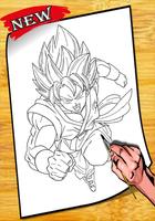How to draw Dragon Ball Z captura de pantalla 3