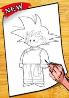 How to draw Dragon Ball Z captura de pantalla 1