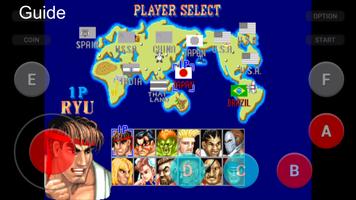 Guide for Street Fighter II (Champion Edition) poster