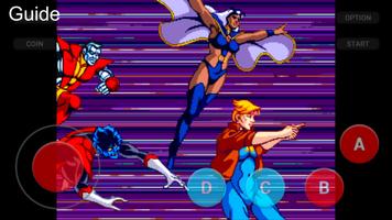Guide for X-MEN Arcade poster