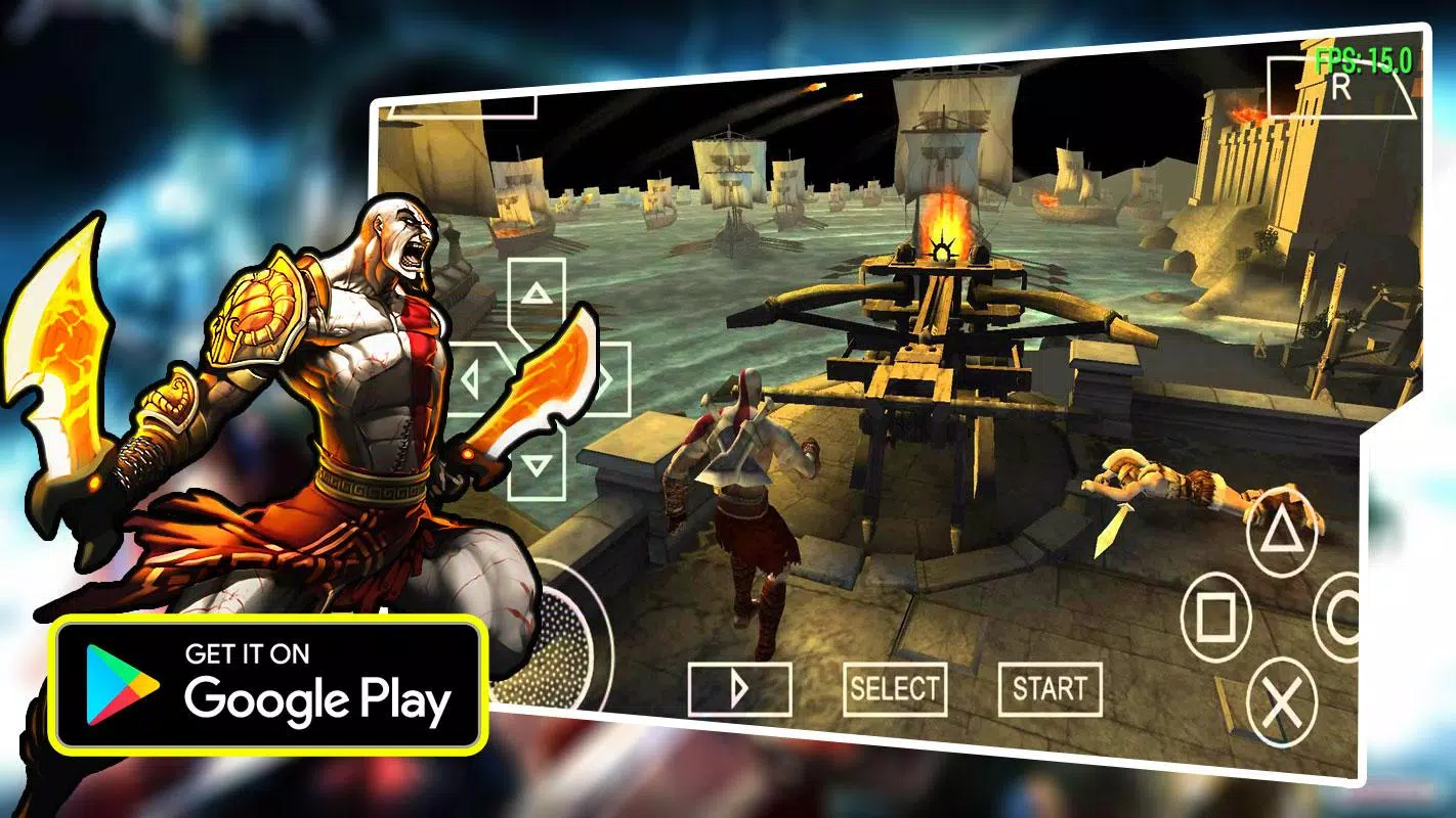 God of War - Ghost of Sparta (PPSSPP Emulator) Android GamePlay 