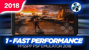 Ultimate Ppssp Emulator For PSP 2018 पोस्टर