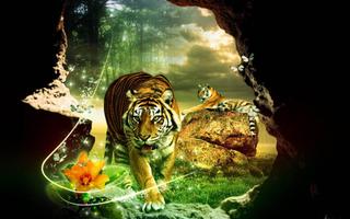 Tiger Wallpaper capture d'écran 2