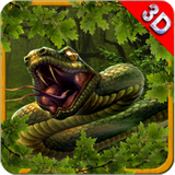 Angry Anaconda Attack Snake icono