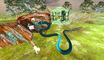 Angry Anaconda Attack Snake ảnh chụp màn hình 2