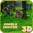 jungle animal hunting 3d icône