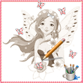 Drawing to Little Fairy