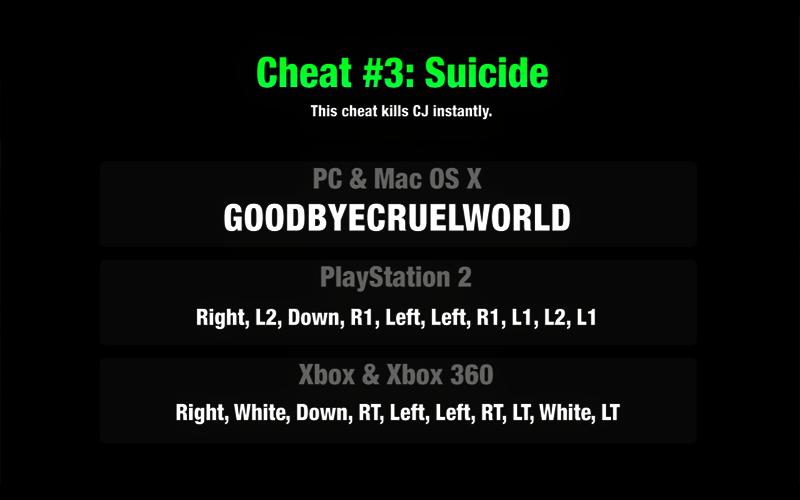 Cheats Cheats