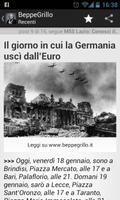 Beppe Grillo Blog Italian news ภาพหน้าจอ 2