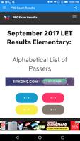 JRSE Exam Results & Reviewer poster
