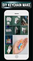 DIY How To Make Keychain Handmade Pom Pom Leather screenshot 1