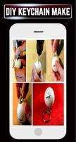 DIY How To Make Keychain Handmade Pom Pom Leather screenshot 2