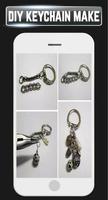 DIY How To Make Keychain Handmade Pom Pom Leather screenshot 3