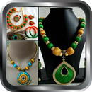 New Silk Thread Jewelery Necklace Earring Bracelet APK