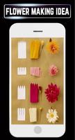 DIY Paper Flower Making Quilling Home Crafts Ideas ảnh chụp màn hình 1