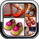 DIY Crochet Shoes Baby Booties ladies Slipper Home APK