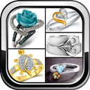 Wedding Rings Set Couple Engagement Gold Jewellery APK