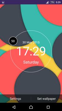 Material Minimal Clock Livewp For Android Apk Download