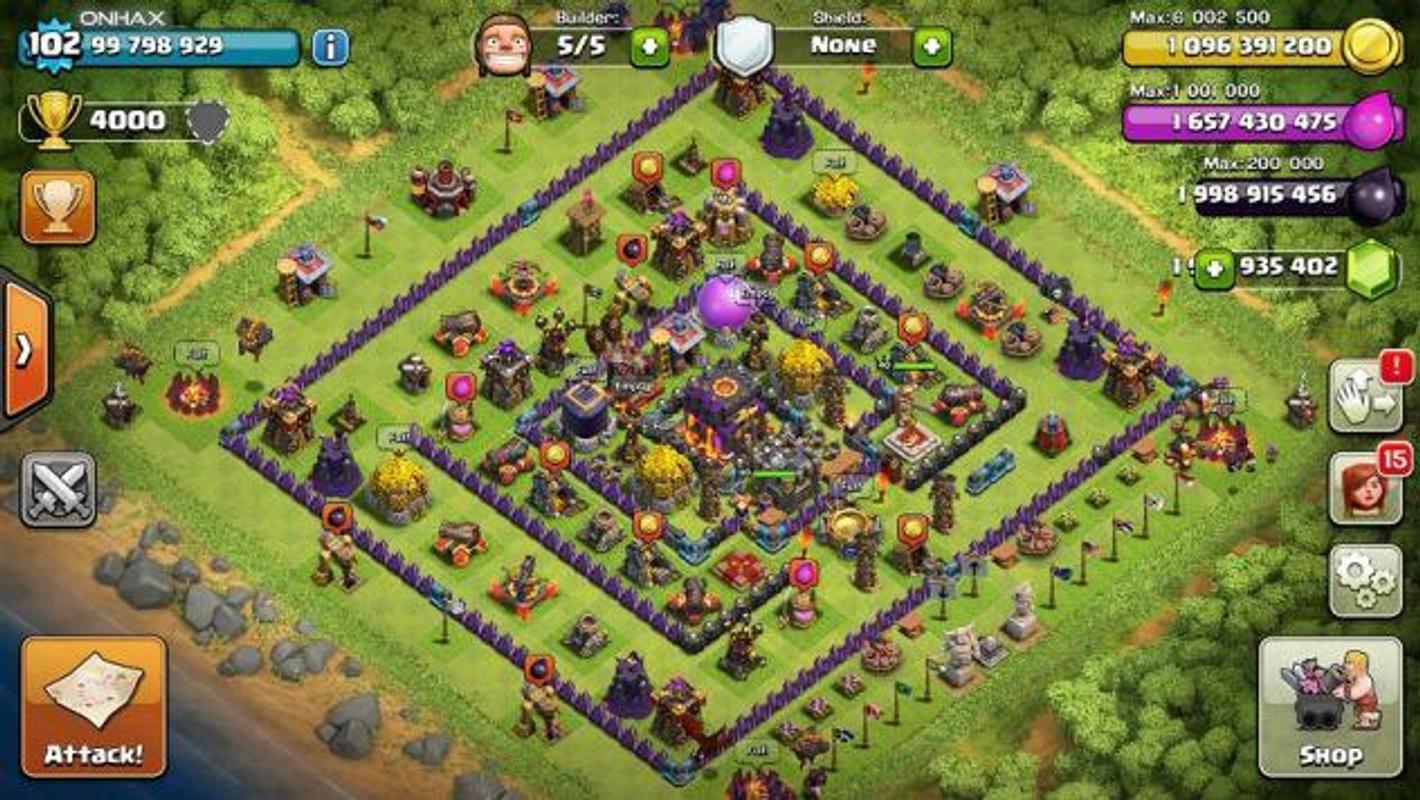 Simulator for clash of clans hack free coc prank para