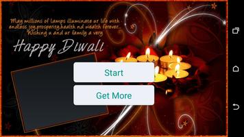 Diwali Photo frame Affiche