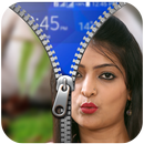 Girl Friend Zipper Lock Screen APK