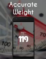 Weight Machine Scanner Prank Poster