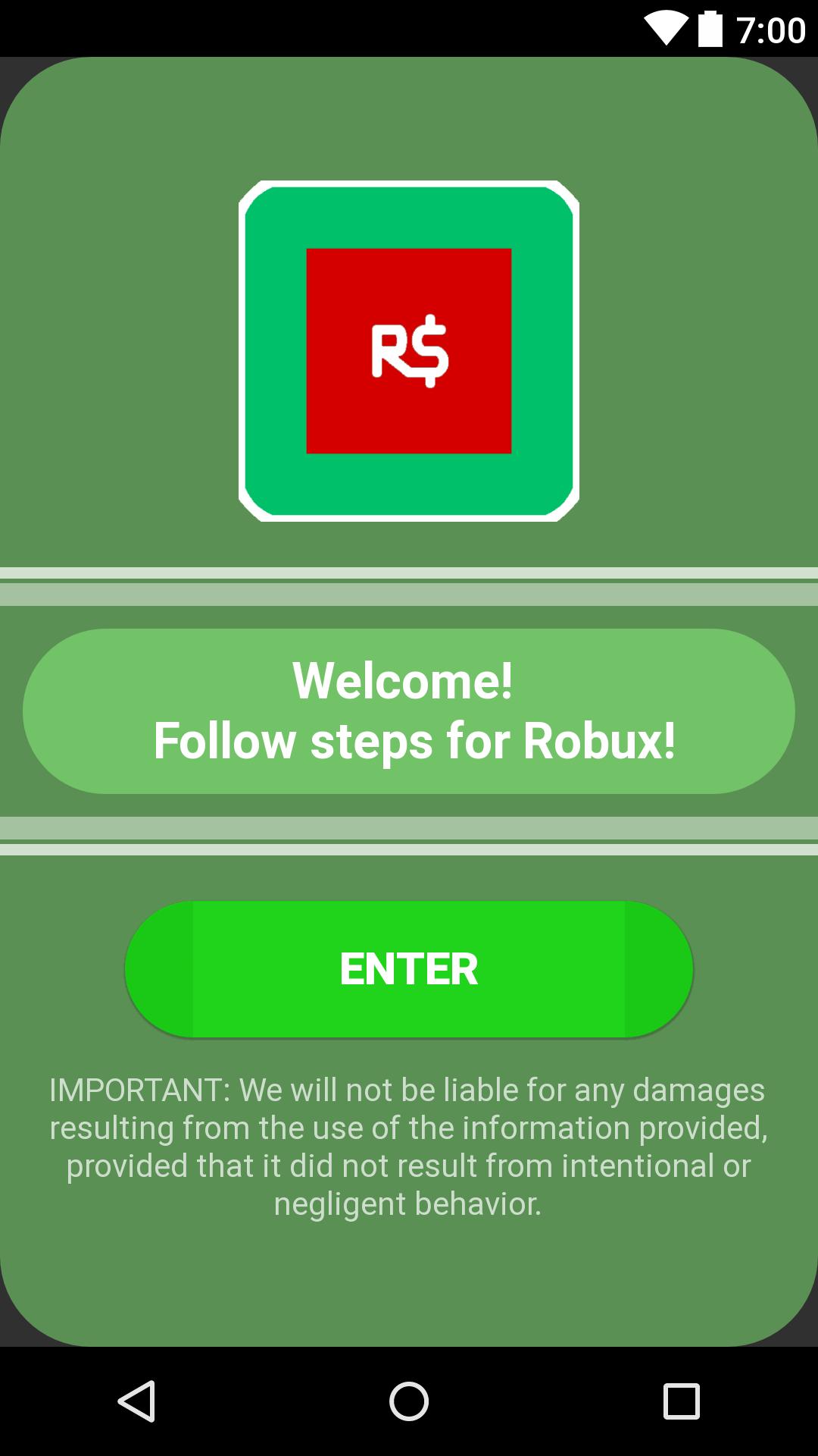 Robux Free For Roblox Prank For Android Apk Download