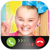 Instant Video Call Jojo/Siwa : Simulation 2018 icône