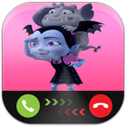 Instant Video Call Vampirina : Simulation 2018 أيقونة