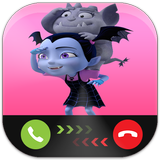 Instant Video Call Vampirina : Simulation 2018 أيقونة