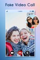 Fake Video Call الملصق