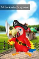 Real Talking Parrot : Talking Birds تصوير الشاشة 1