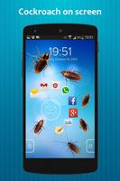 Cockroach on Mobile Screen Prank screenshot 1