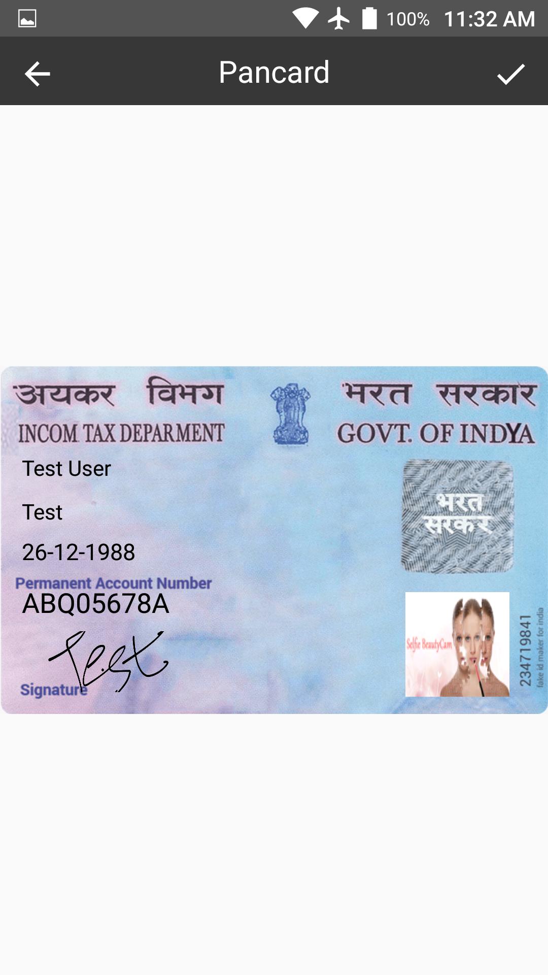 Fake Id Card Generator For Android Apk Download